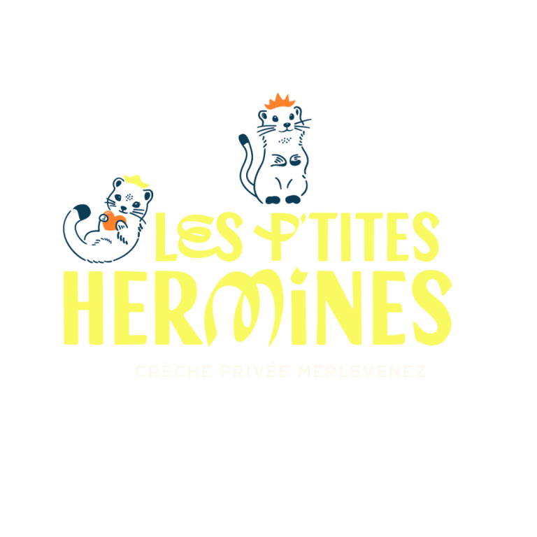 logo de la crèche Les P’tites Hermines à Merlevenez
